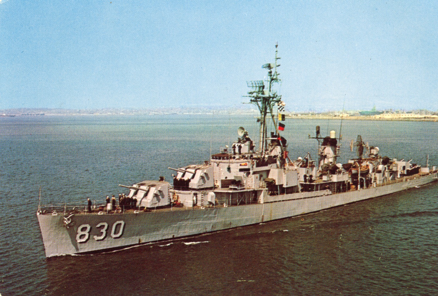 My Ship USS E.F. Larson DDR830